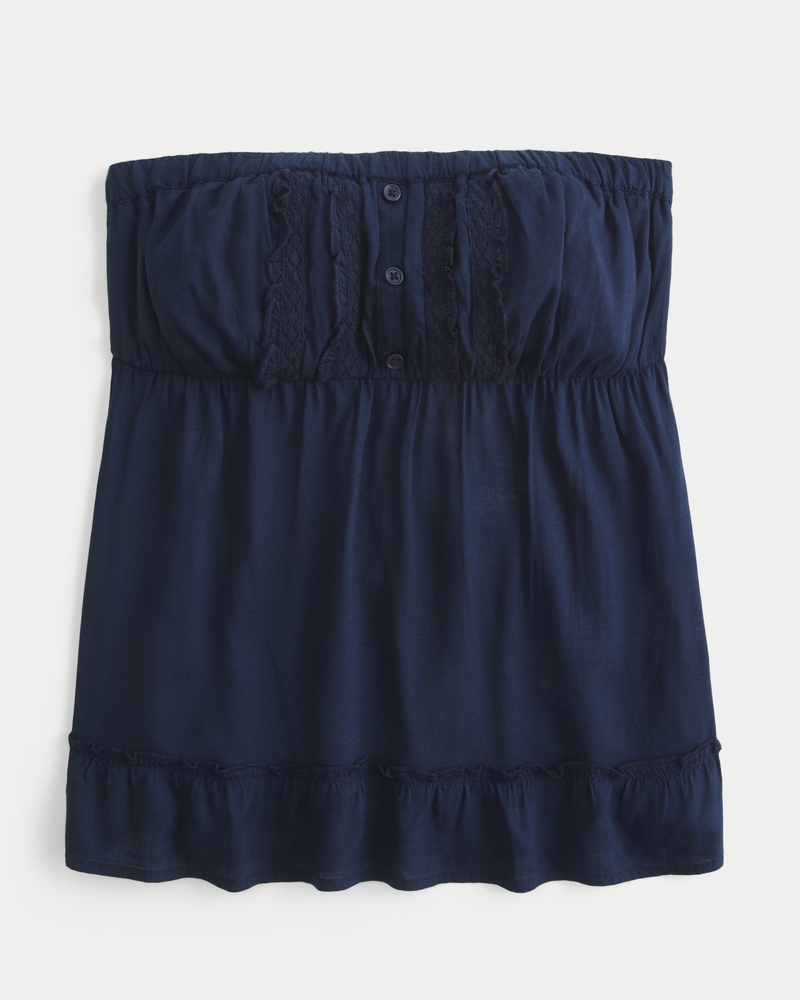 Easy Strapless Babydoll Top