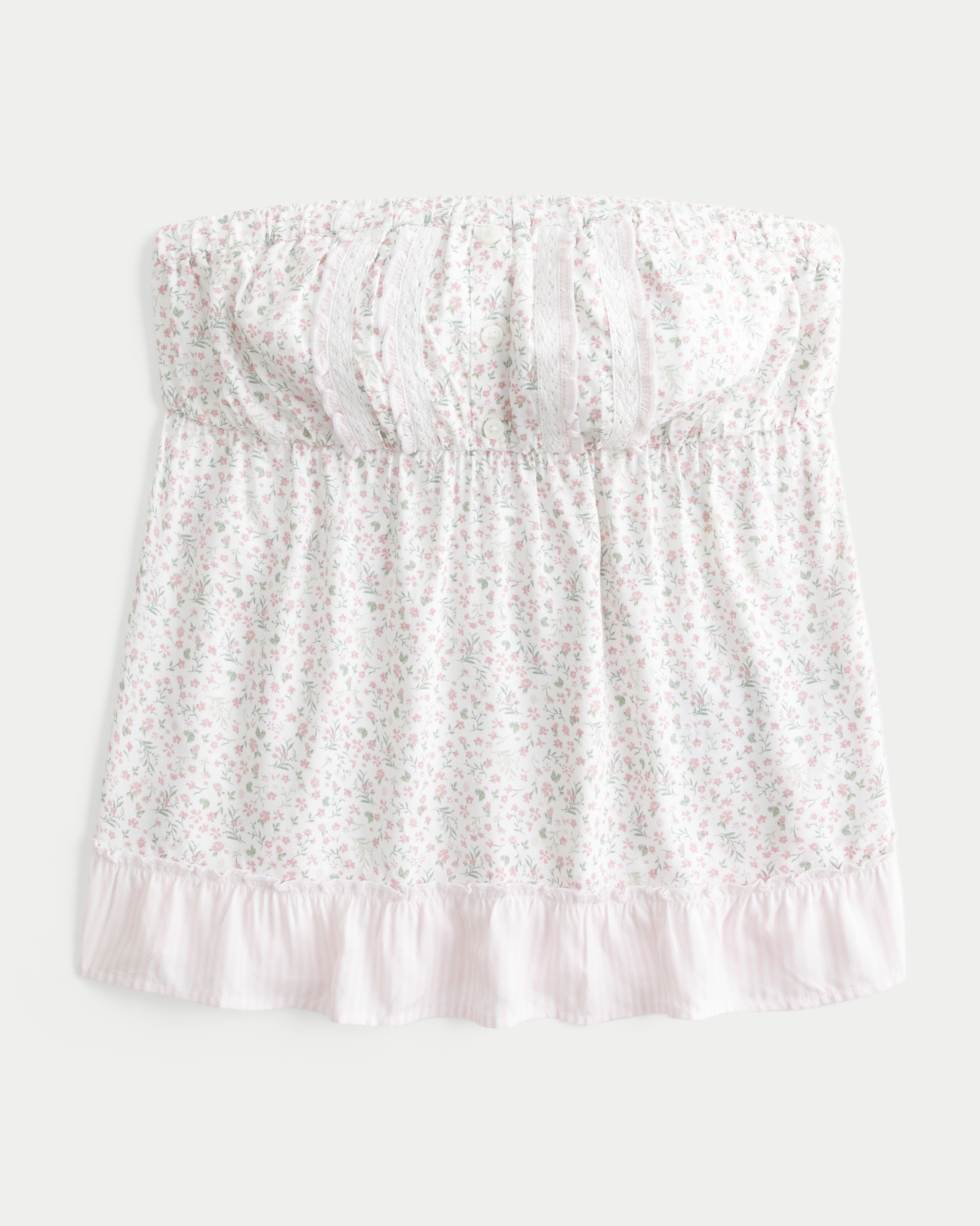 Easy Strapless Babydoll Top