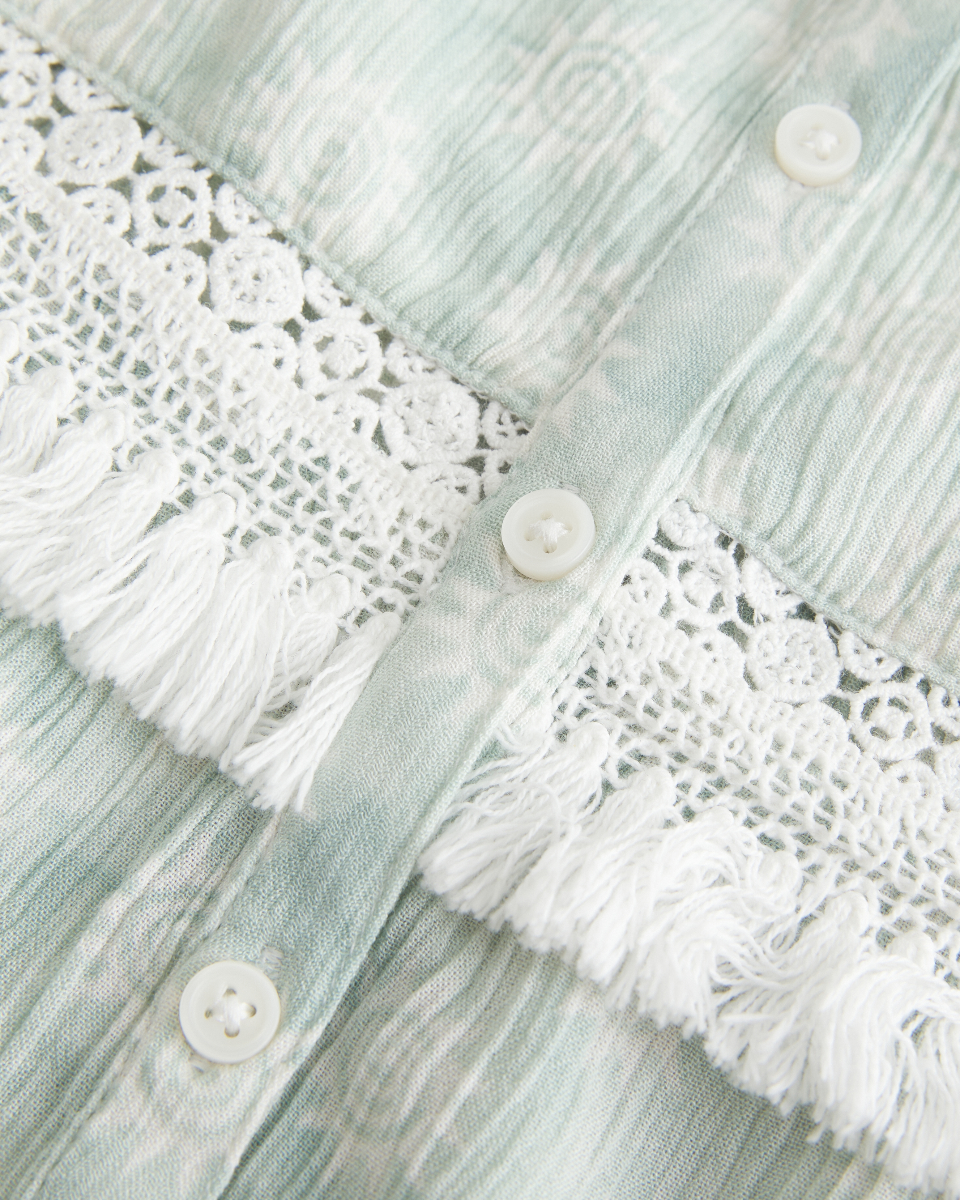 Hollister Fringe Crop Mini Tank