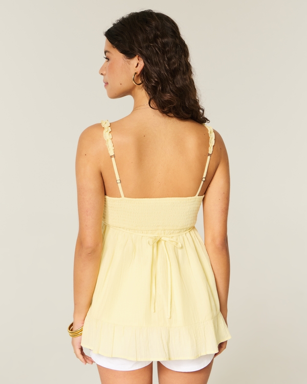 Ruffle Tunic Tank