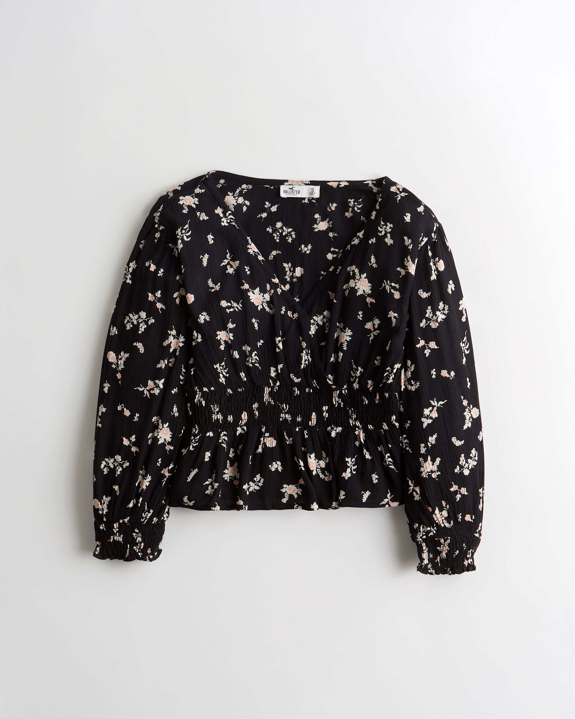 hollister peplum top