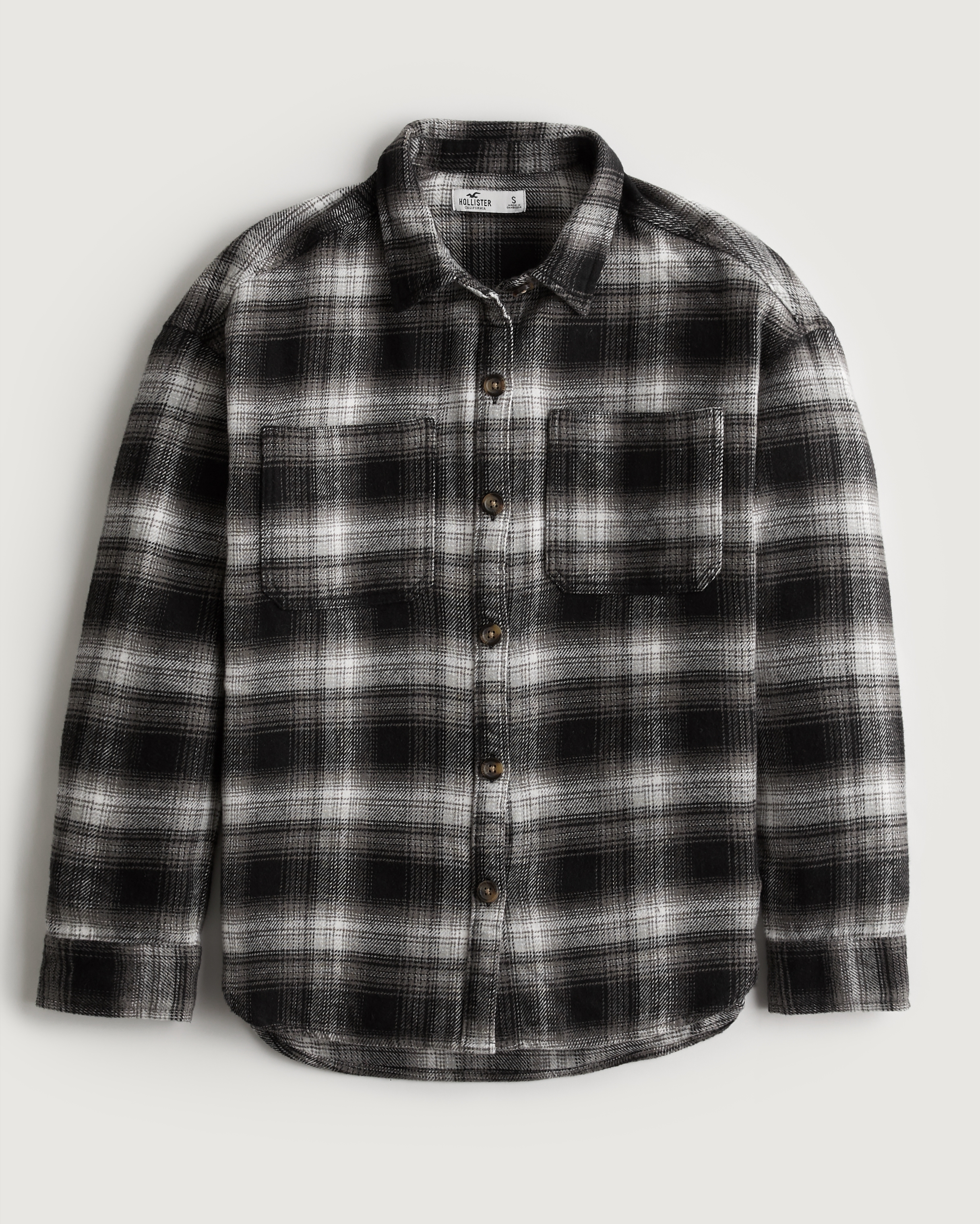 Hollister cheap flannel shirt