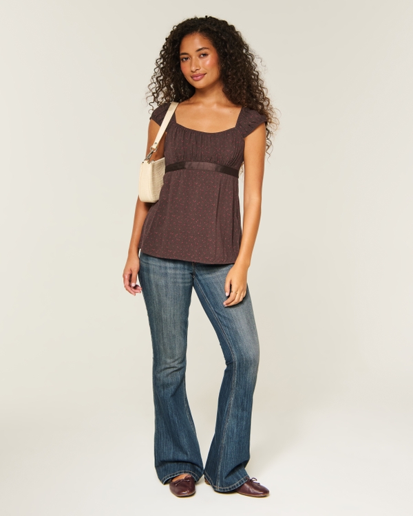 Women's Babydoll Tops | Hollister Co.