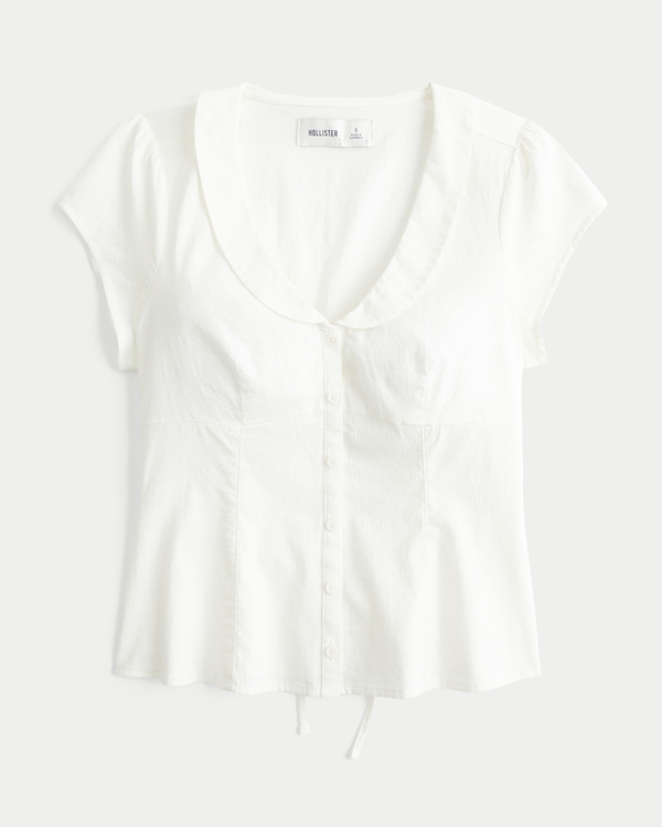 Peter Pan Collar Shirt