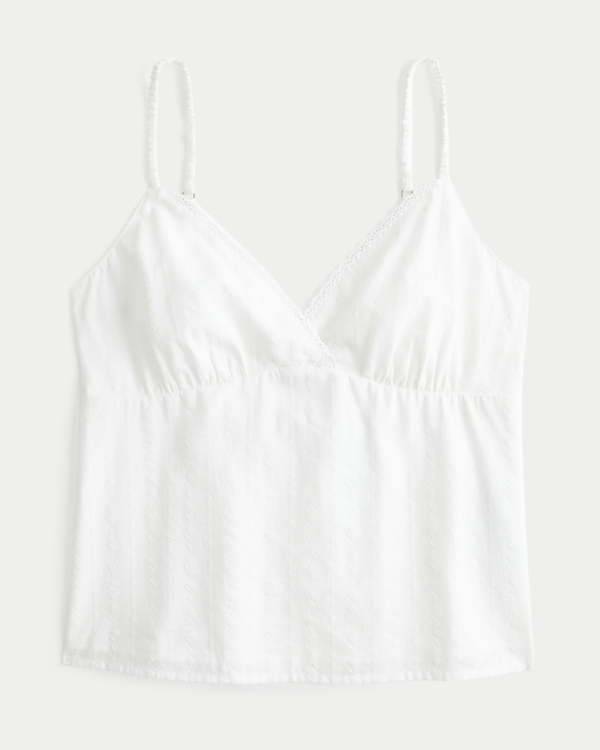 Women's Embroidered Layering Cami | Women's Tops | HollisterCo.com