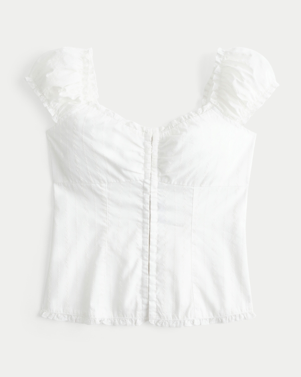Hollister Talia Top, White view 1