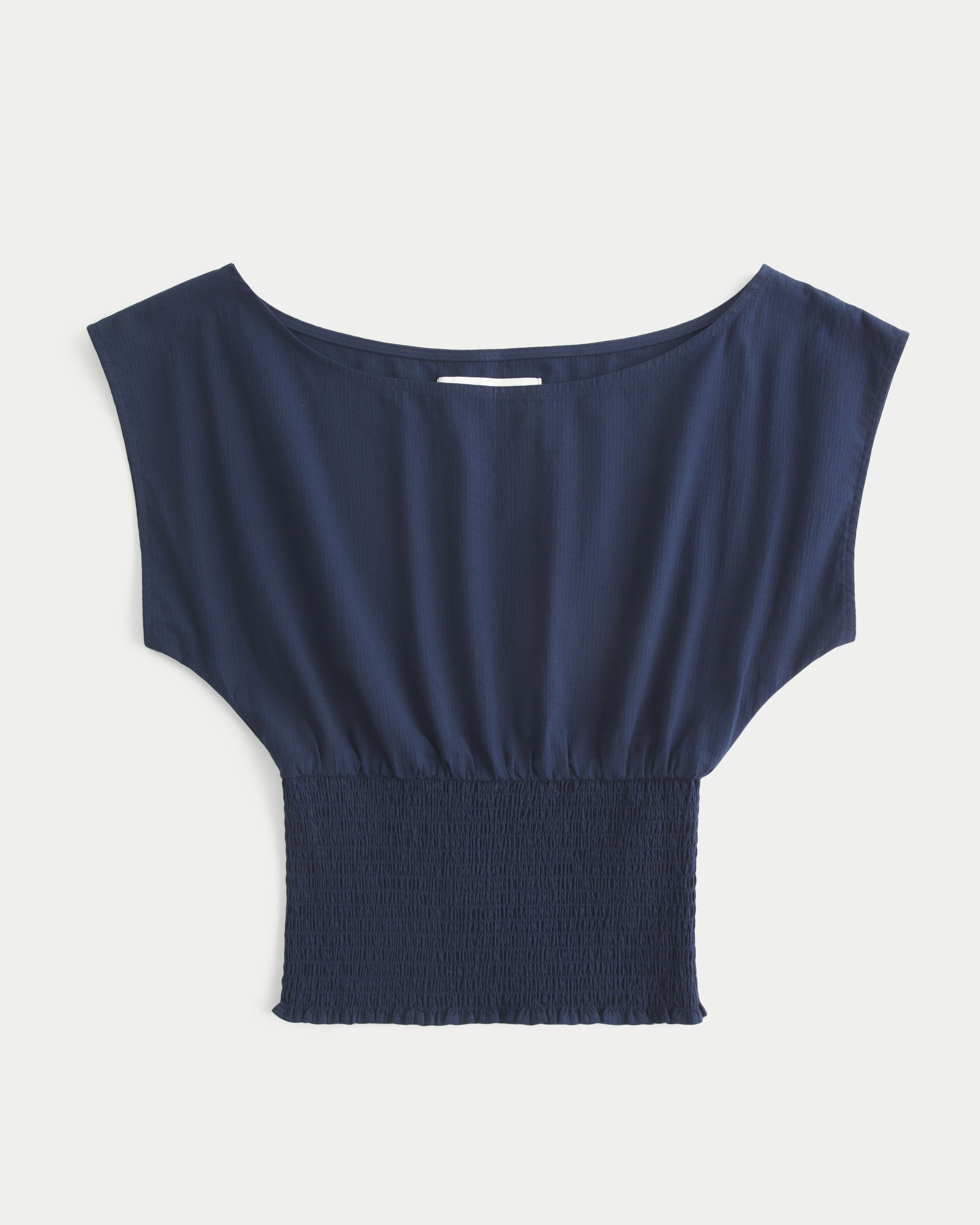 Banded Off-the-Shoulder Top