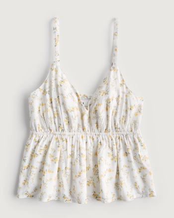 Women's Babydoll Tank | Women's Tops | HollisterCo.com