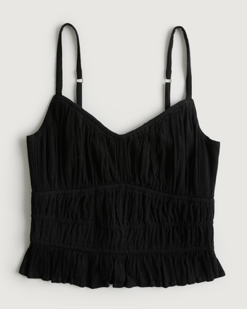 Women's Channeled Tank | Women's New Arrivals | HollisterCo.com