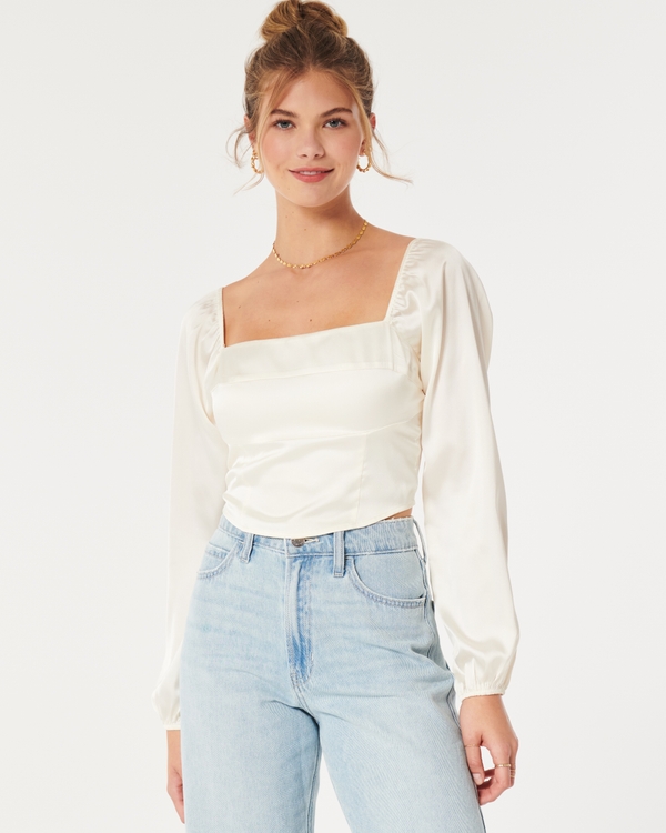 Hollister shop sale tops