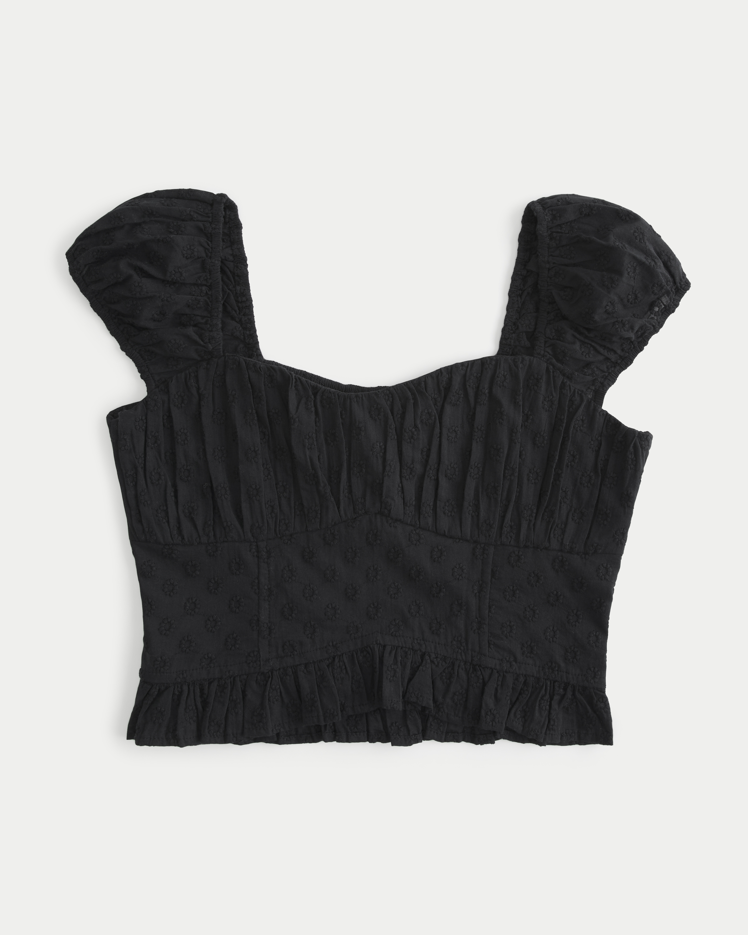 Hollister peplum clearance top