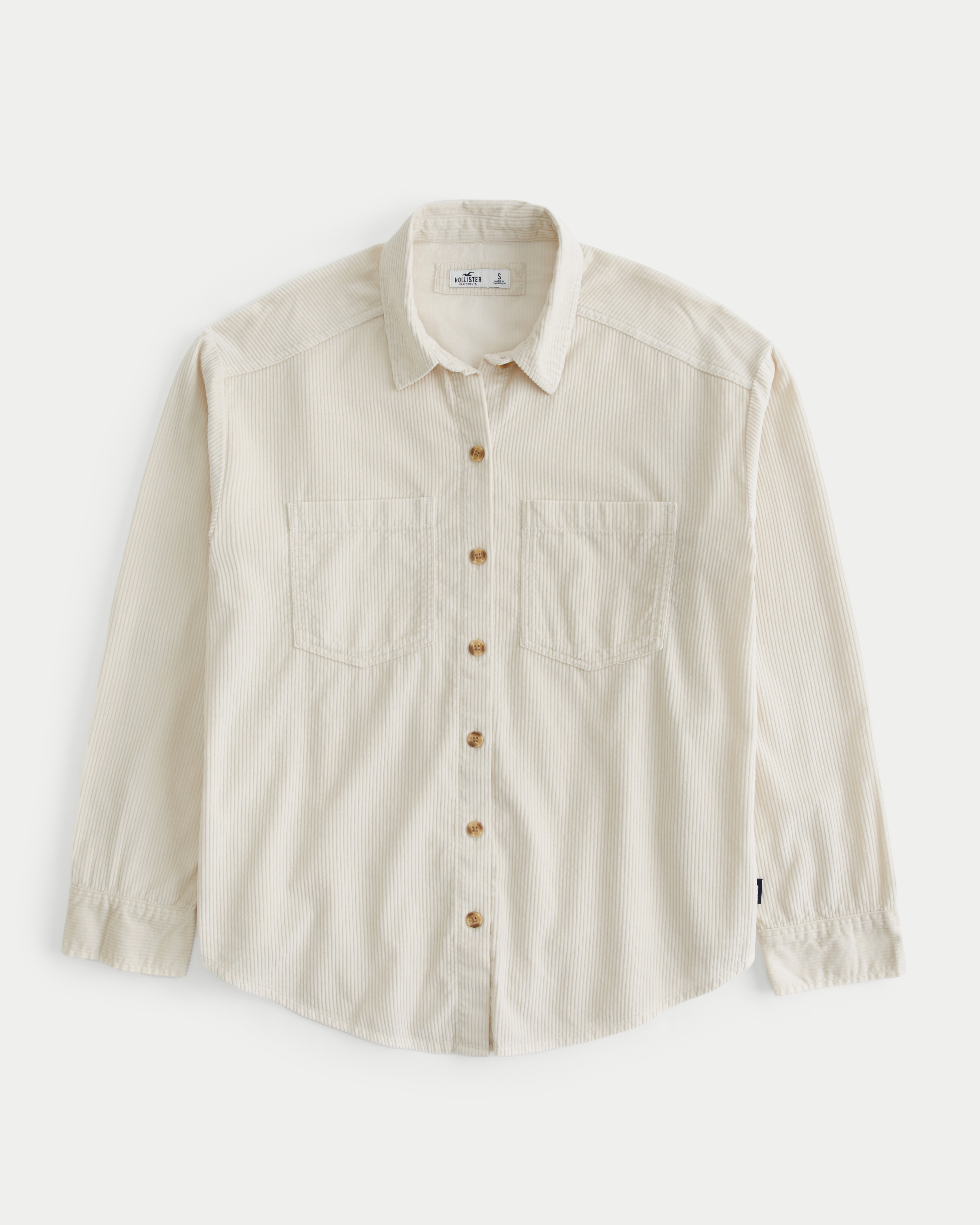 Oversized Corduroy Shirt