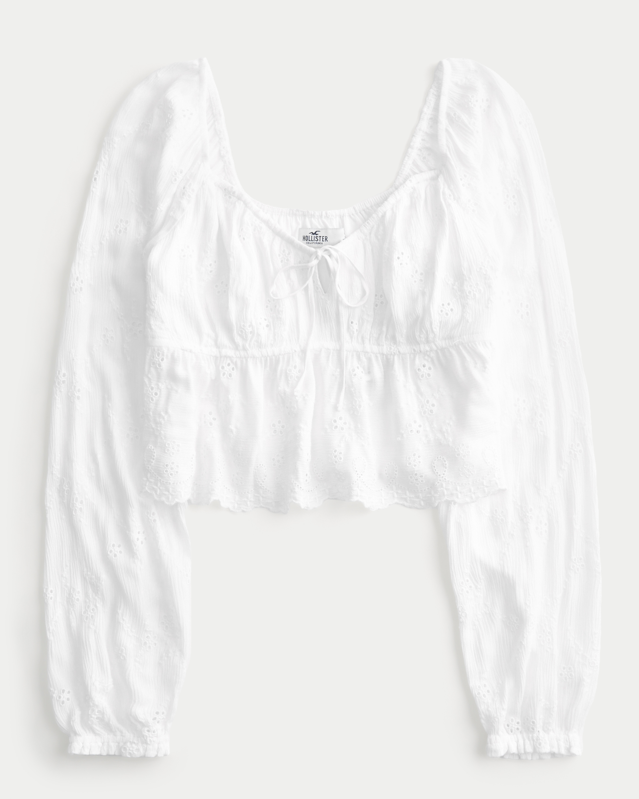 Hollister white top on sale