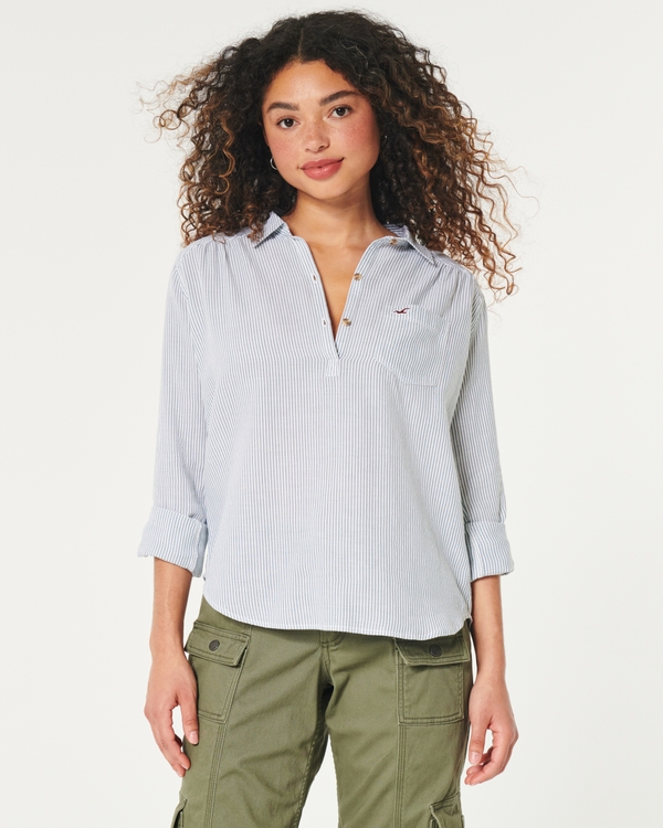 Chemises Femme Chemisiers pour Femme Hollister Co