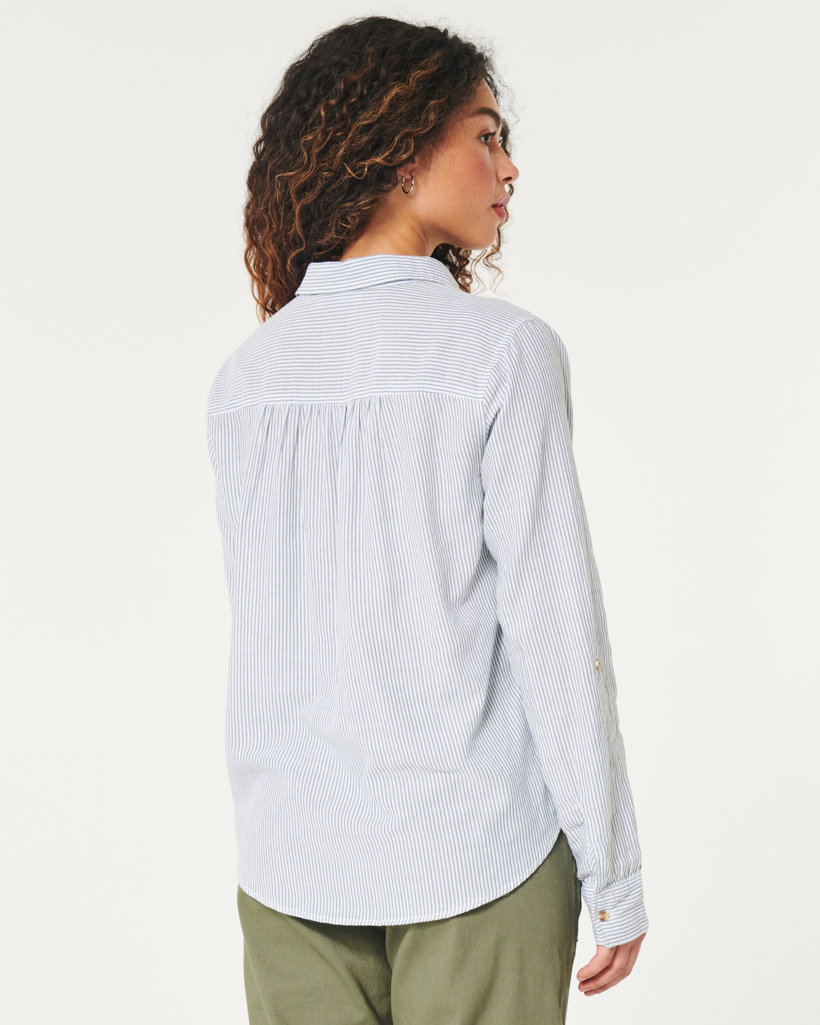 Hollister Co. Easy Care Button Down Shirts for Women