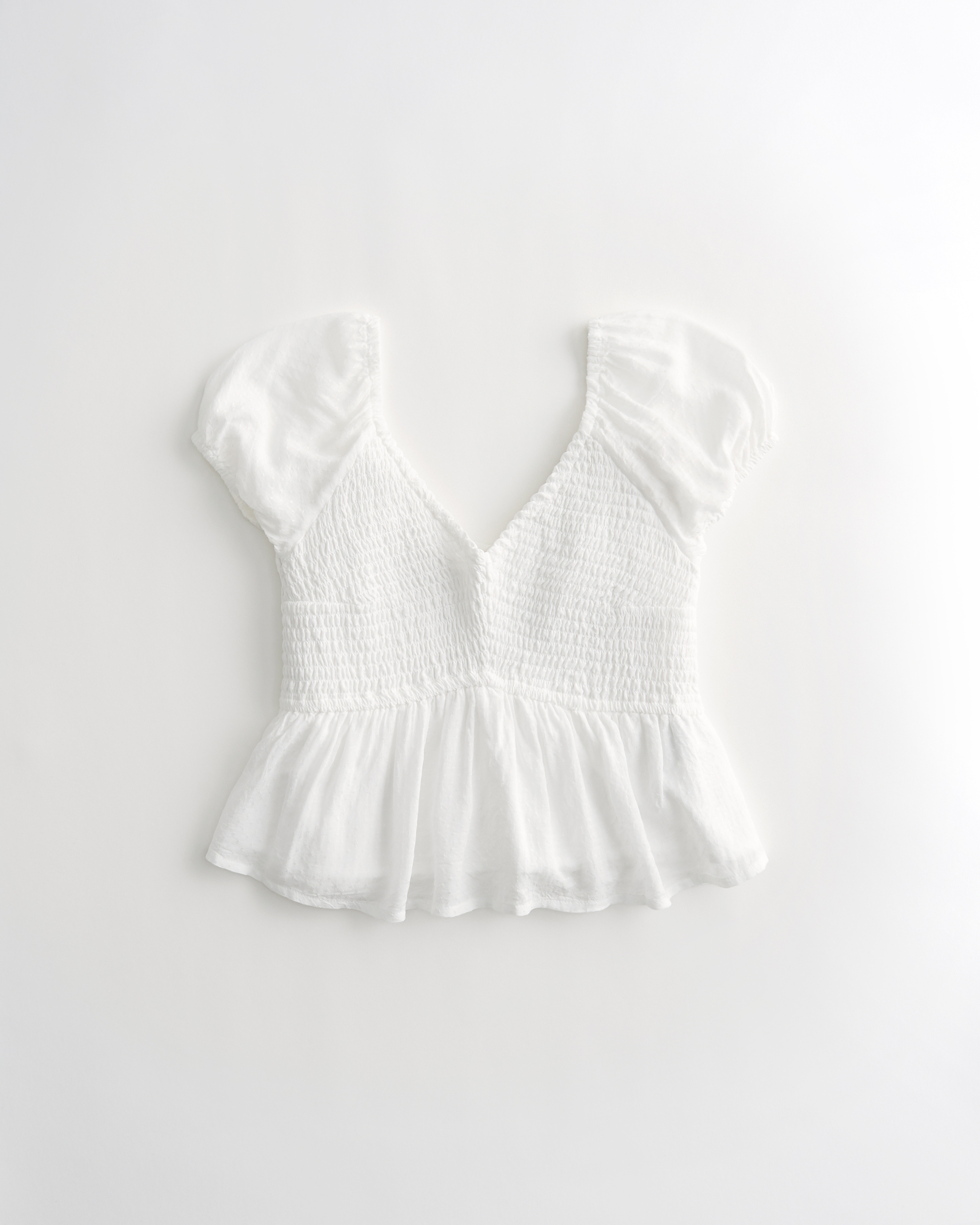 hollister peplum top