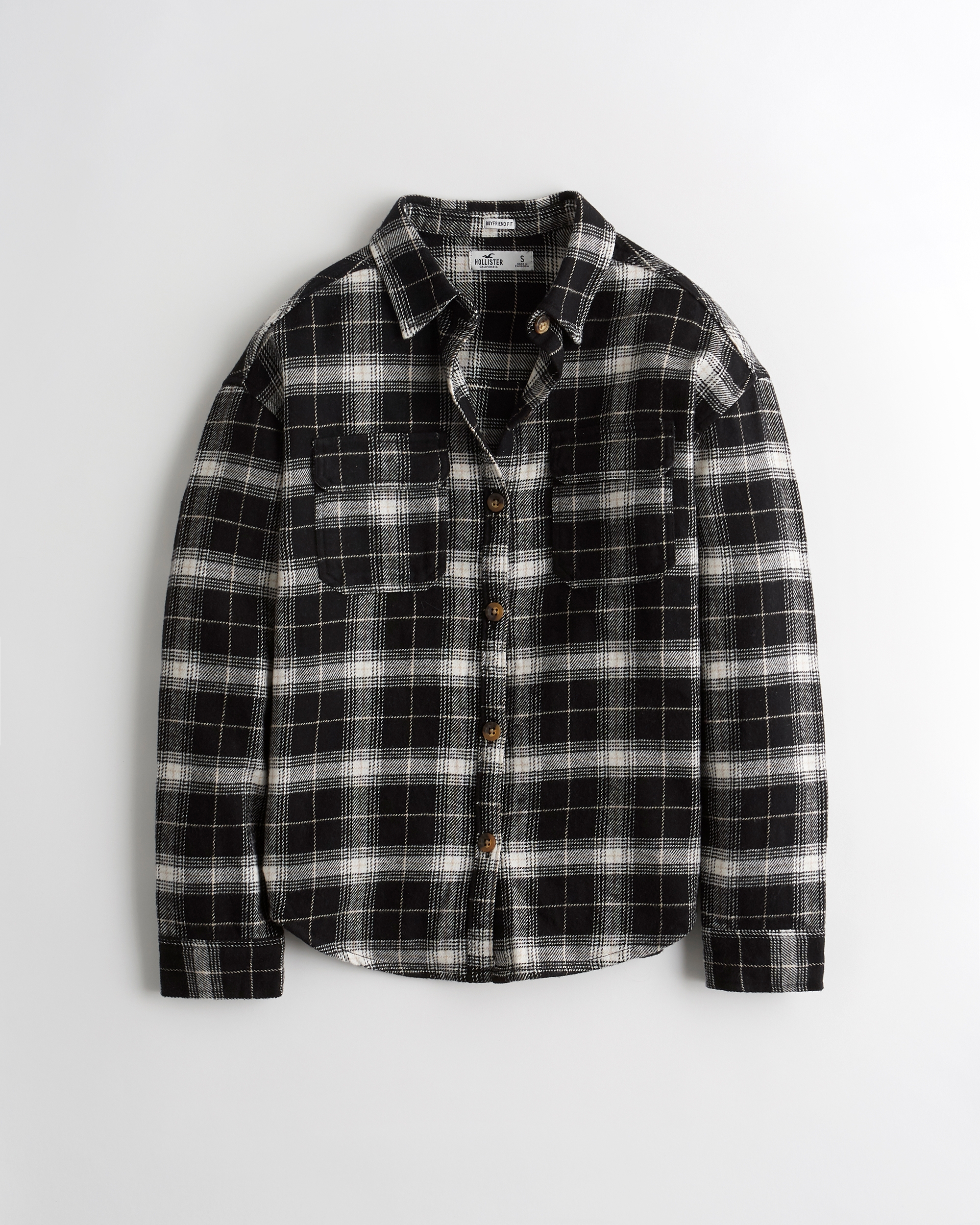 hollister womens flannel