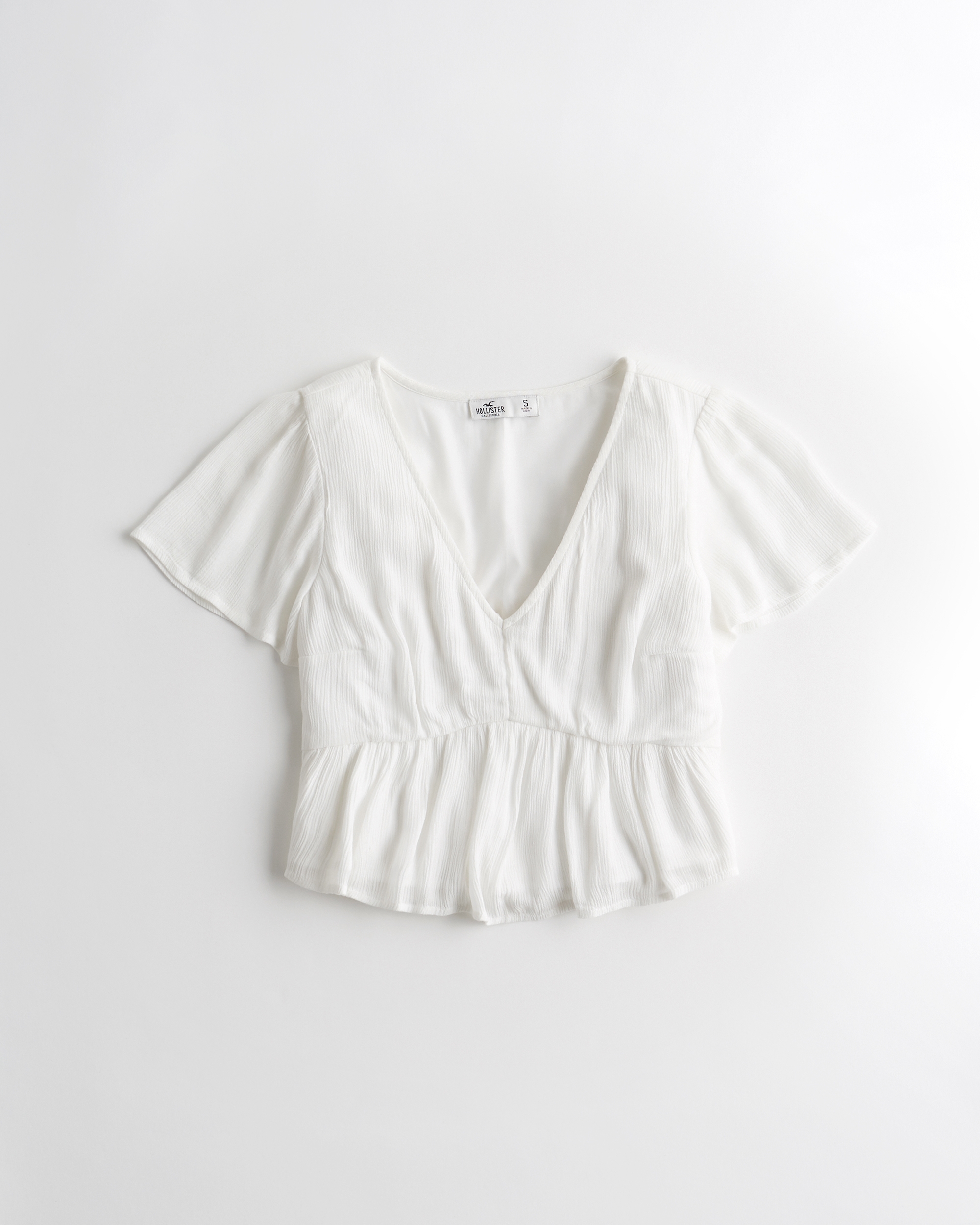 hollister cropped tops