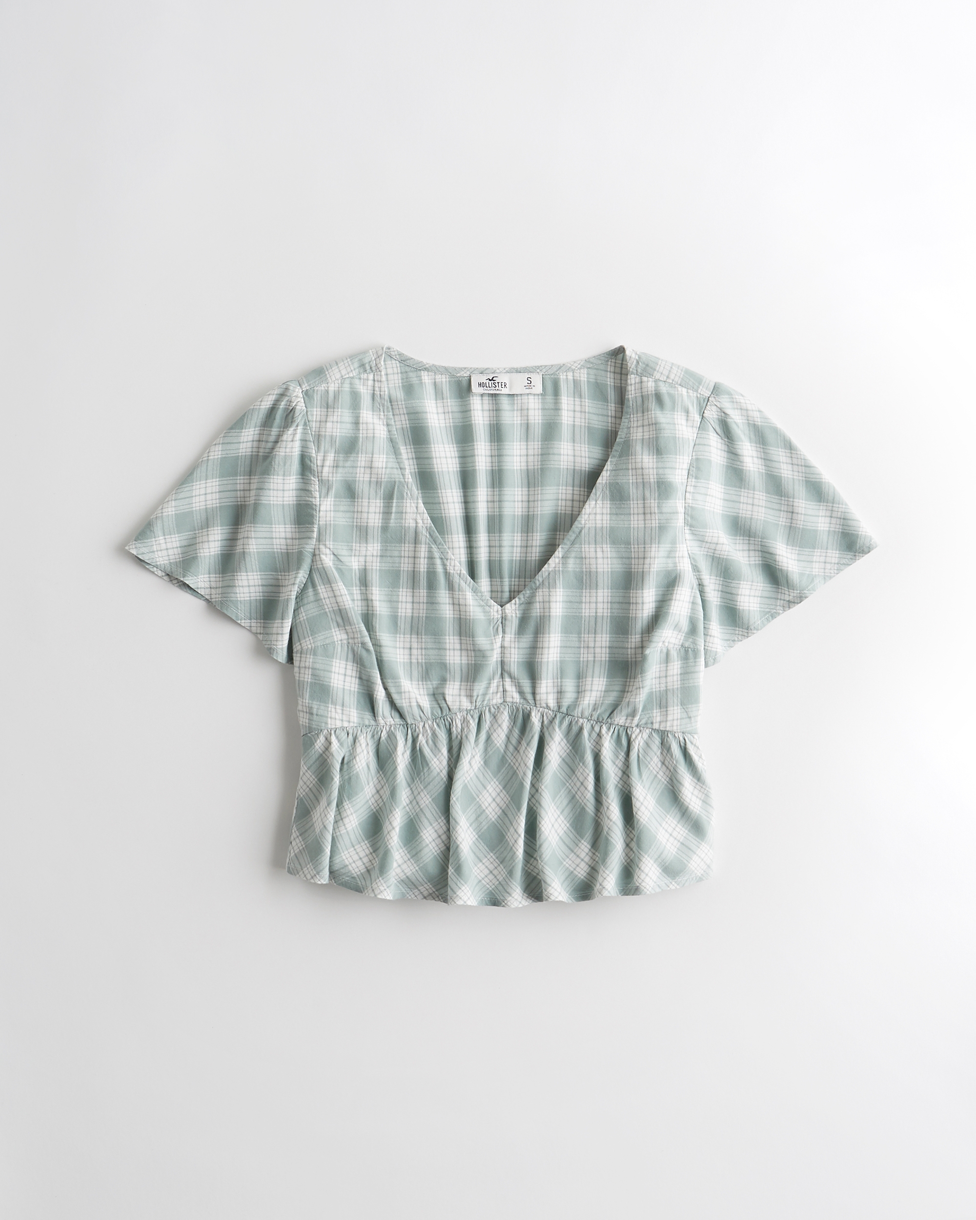 hollister babydoll top