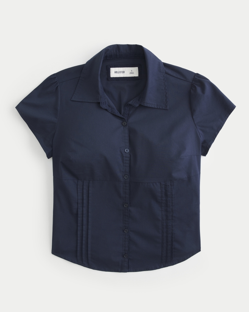 Hollister half sleeve shirts on sale