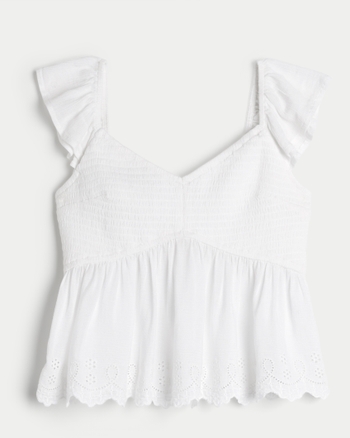 Hollister babydoll top shop