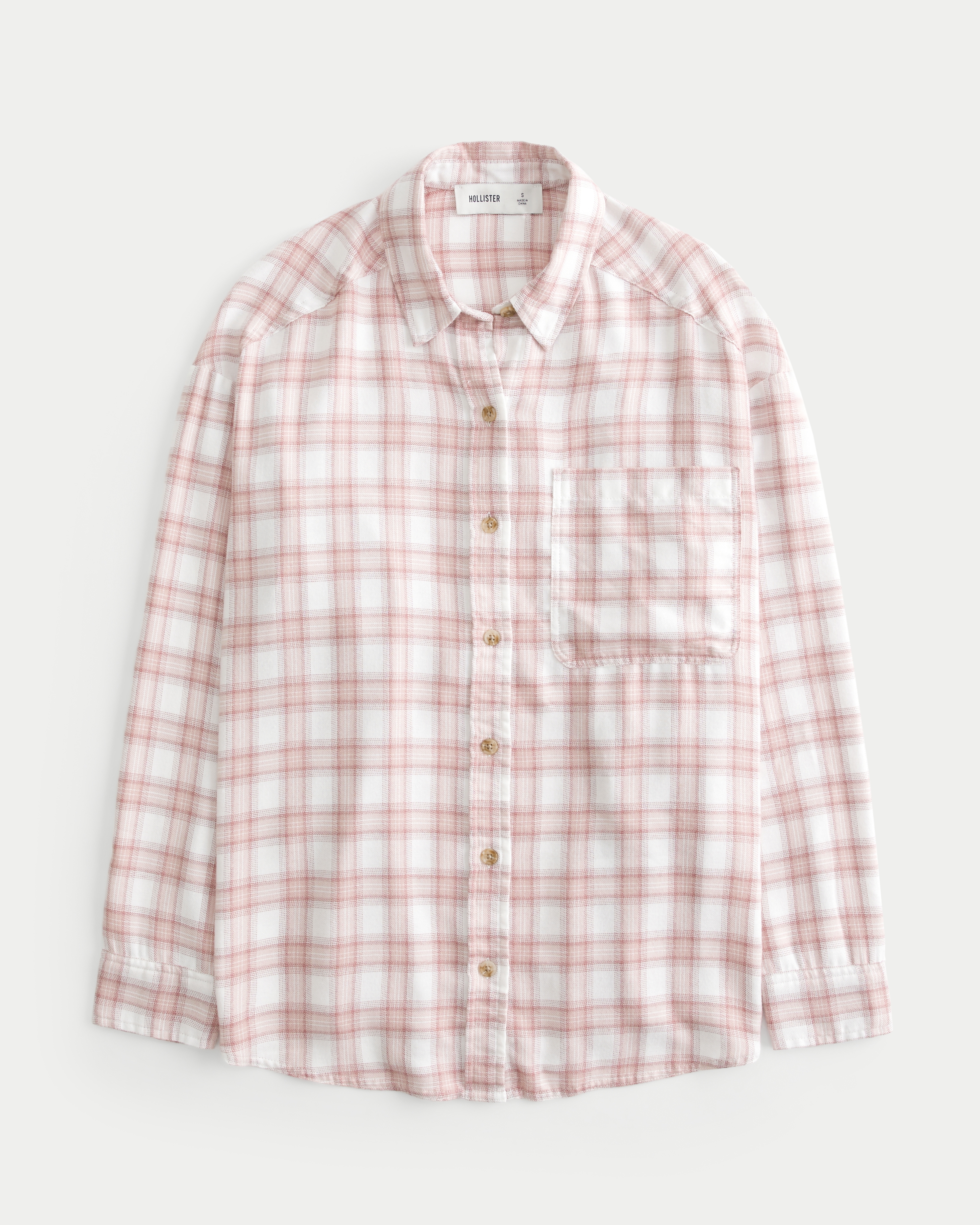 madewell pink flannel
