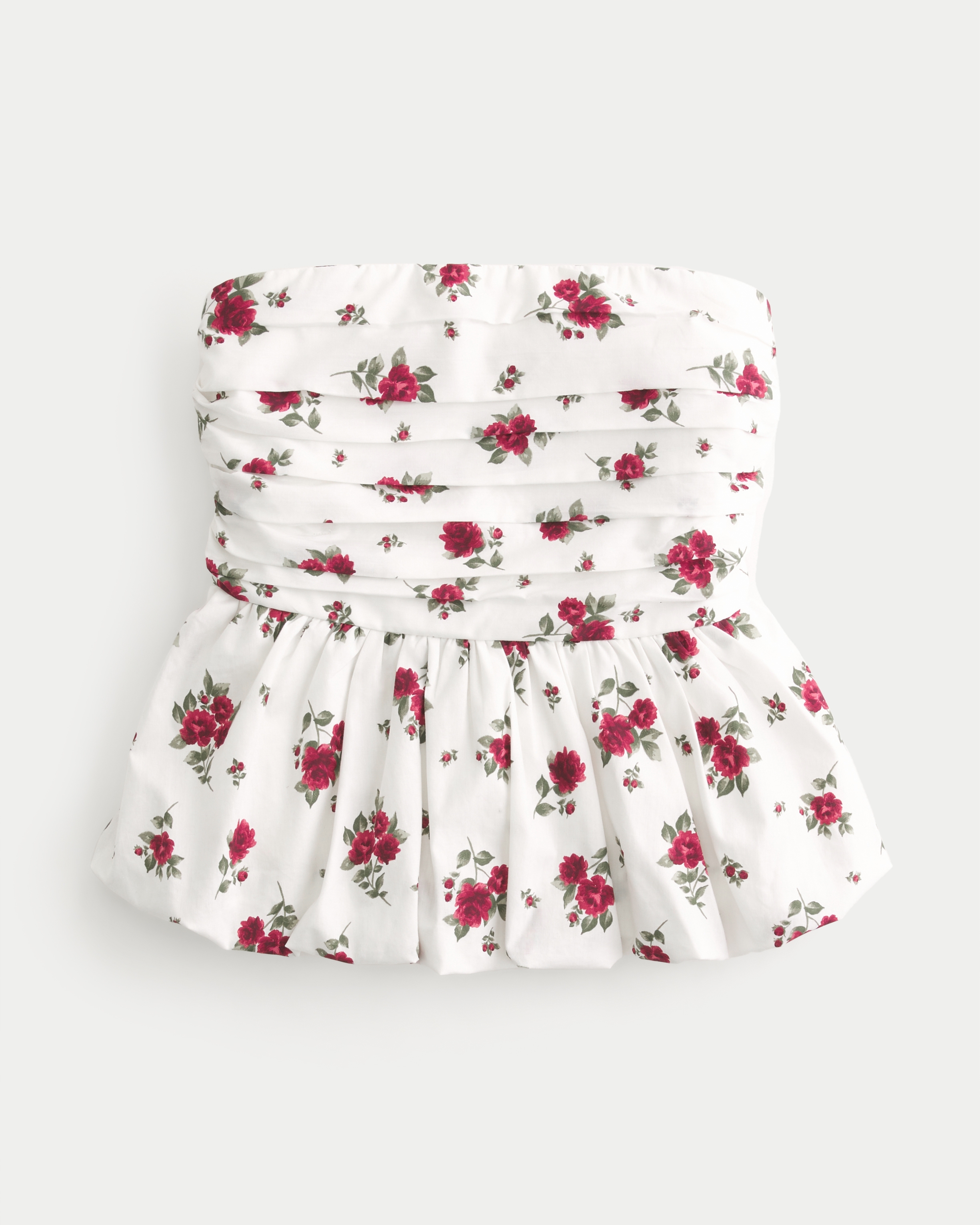Strapless Bubble Top