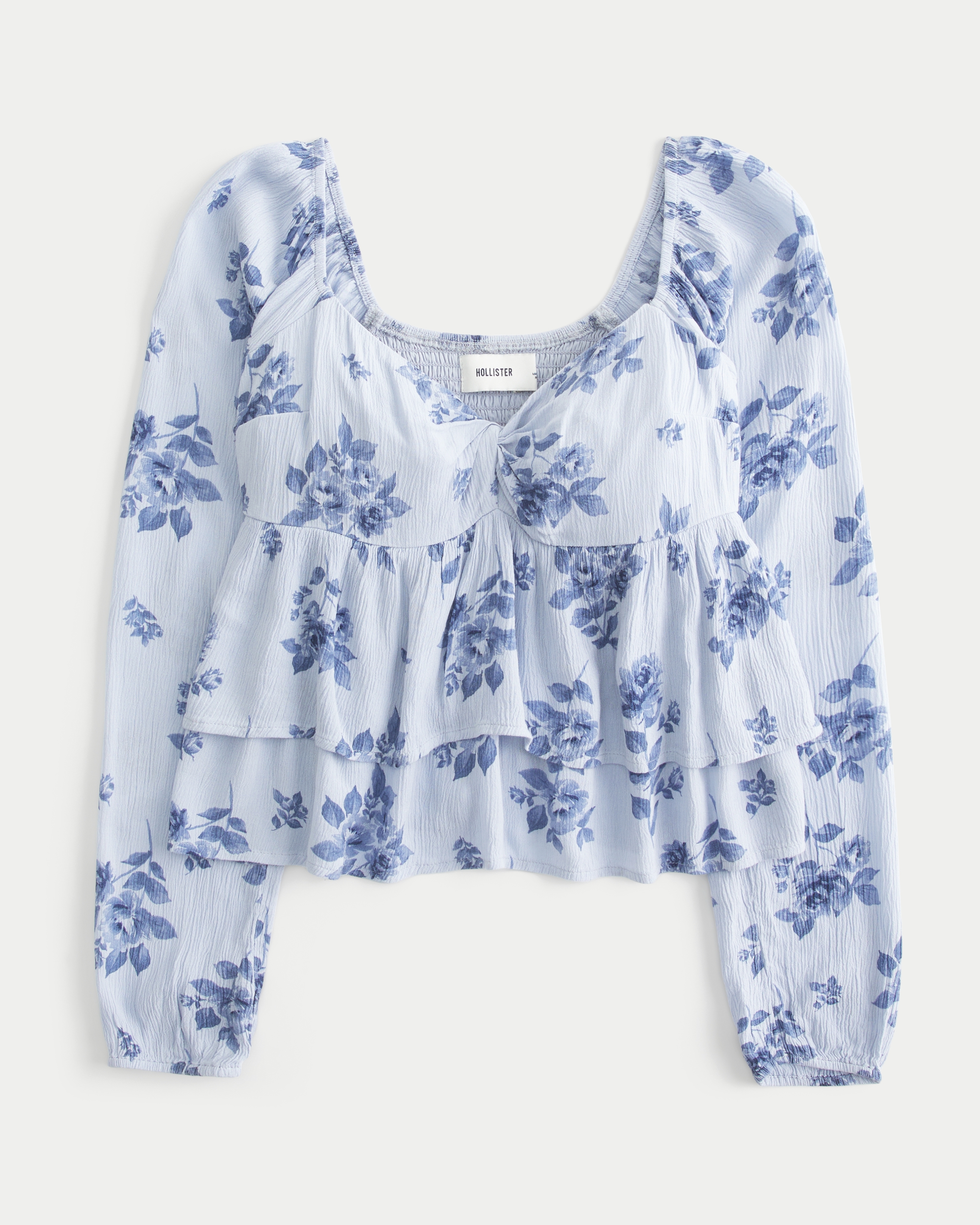 Easy Twist Bust Babydoll Top