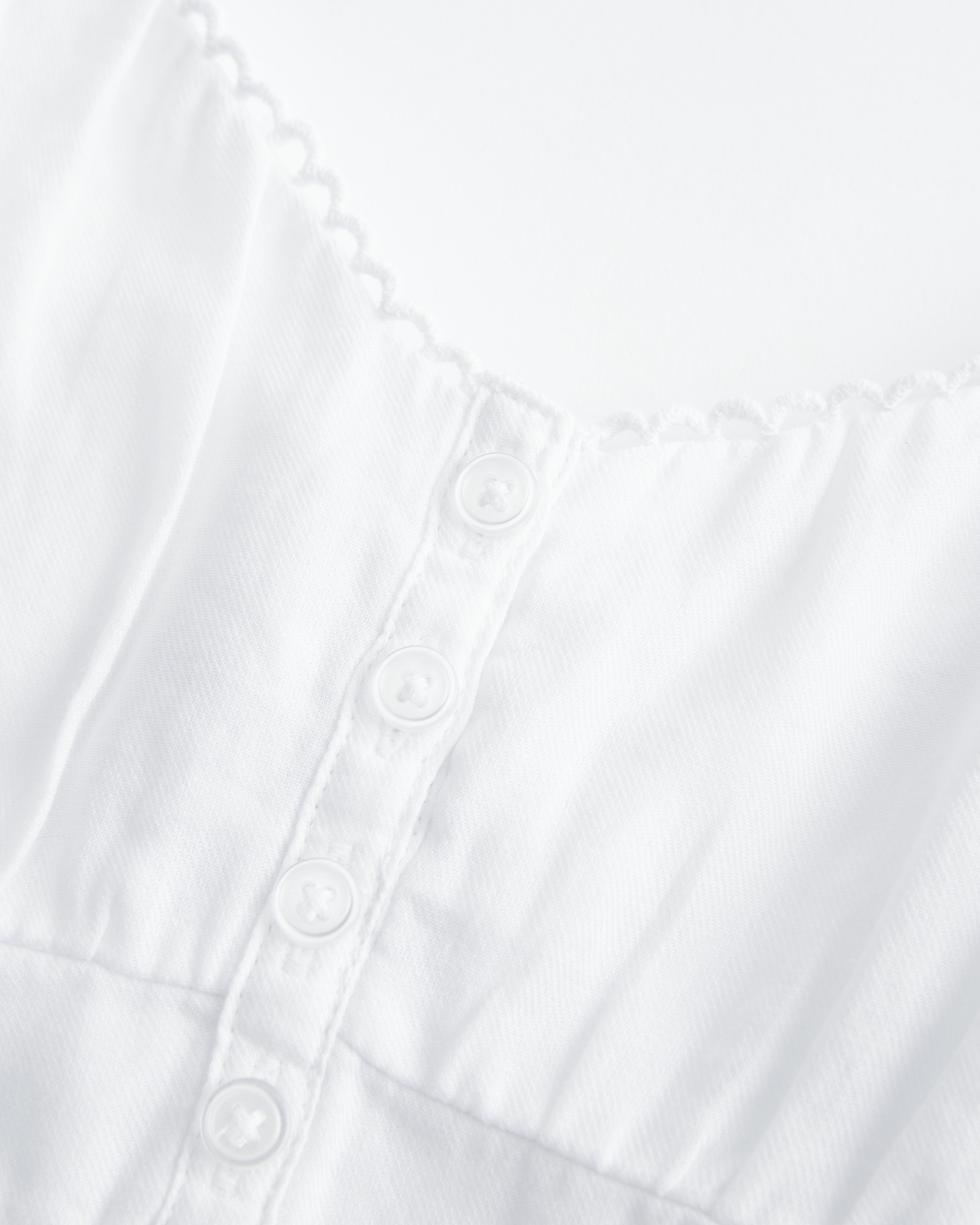 Button Babydoll Top