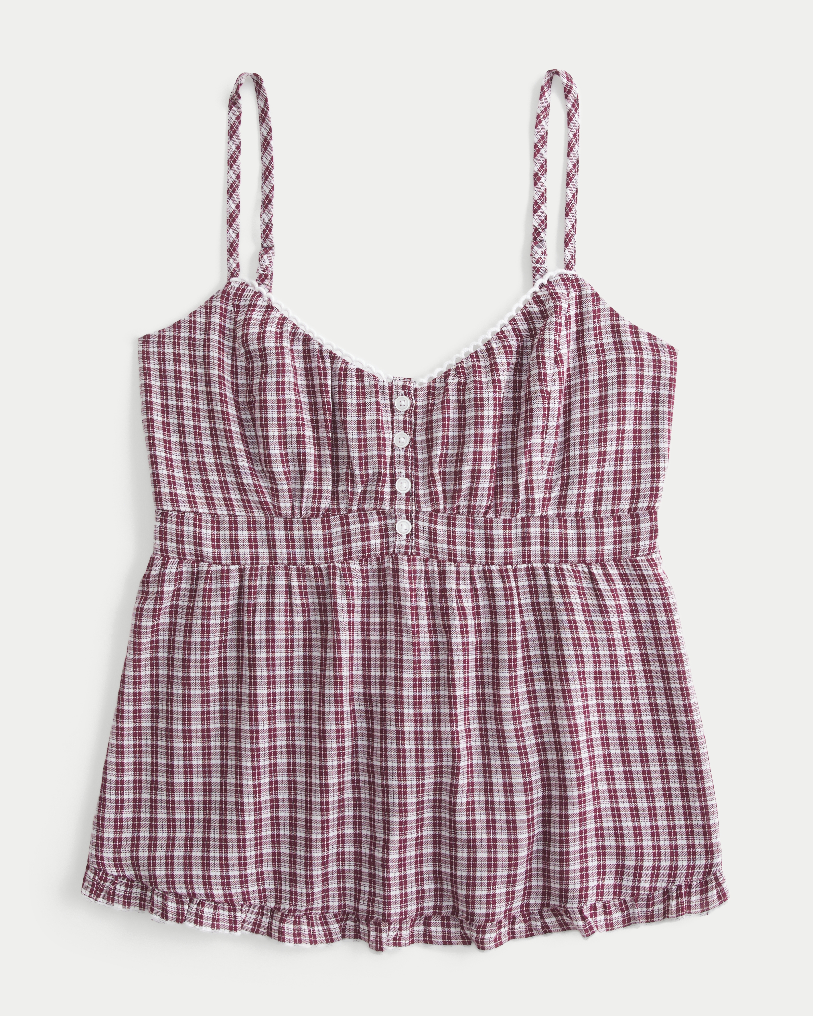 Button Babydoll Top