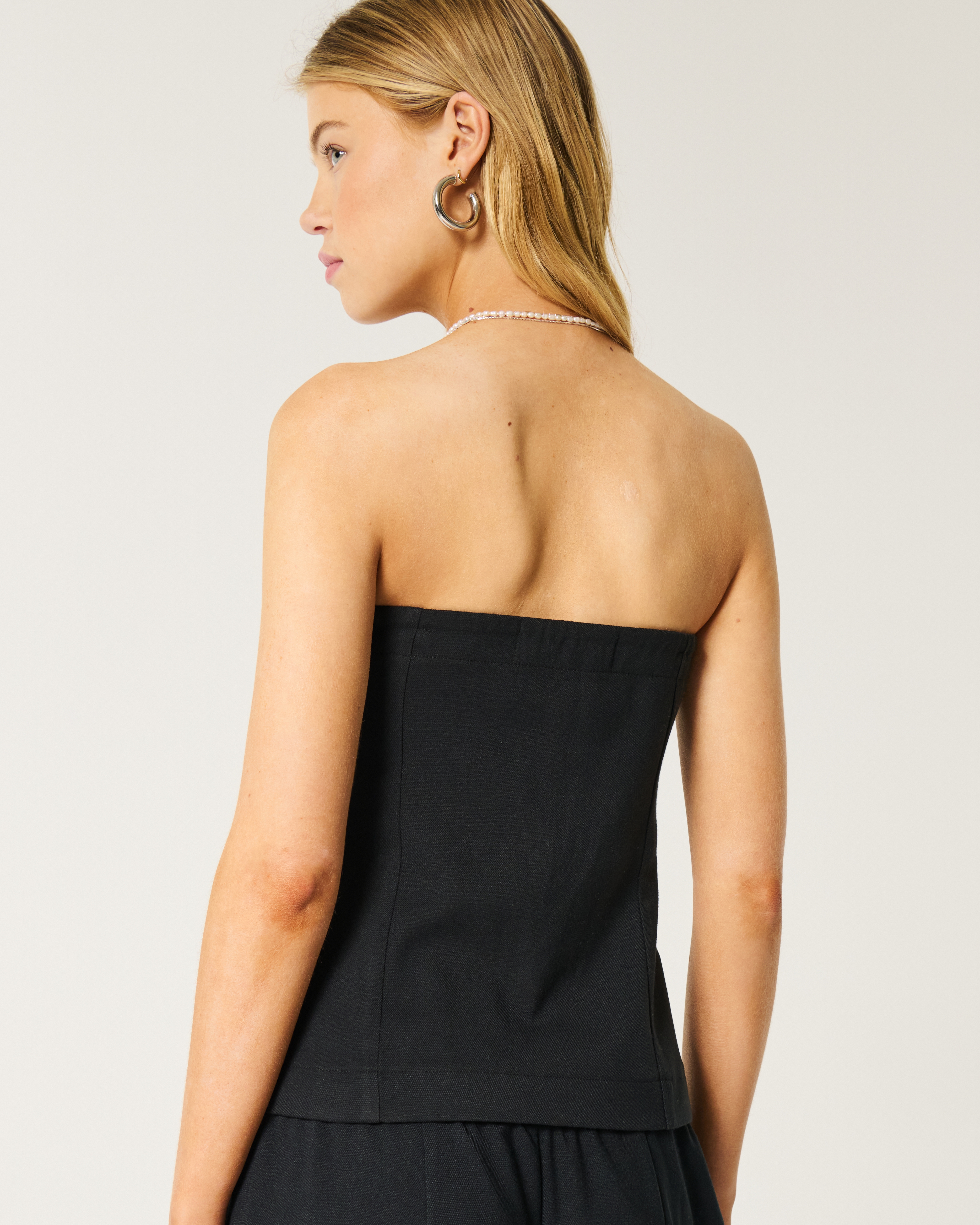 Button-Through Tube Top