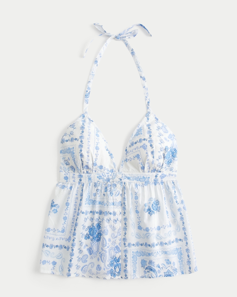 Easy Halter Blouse