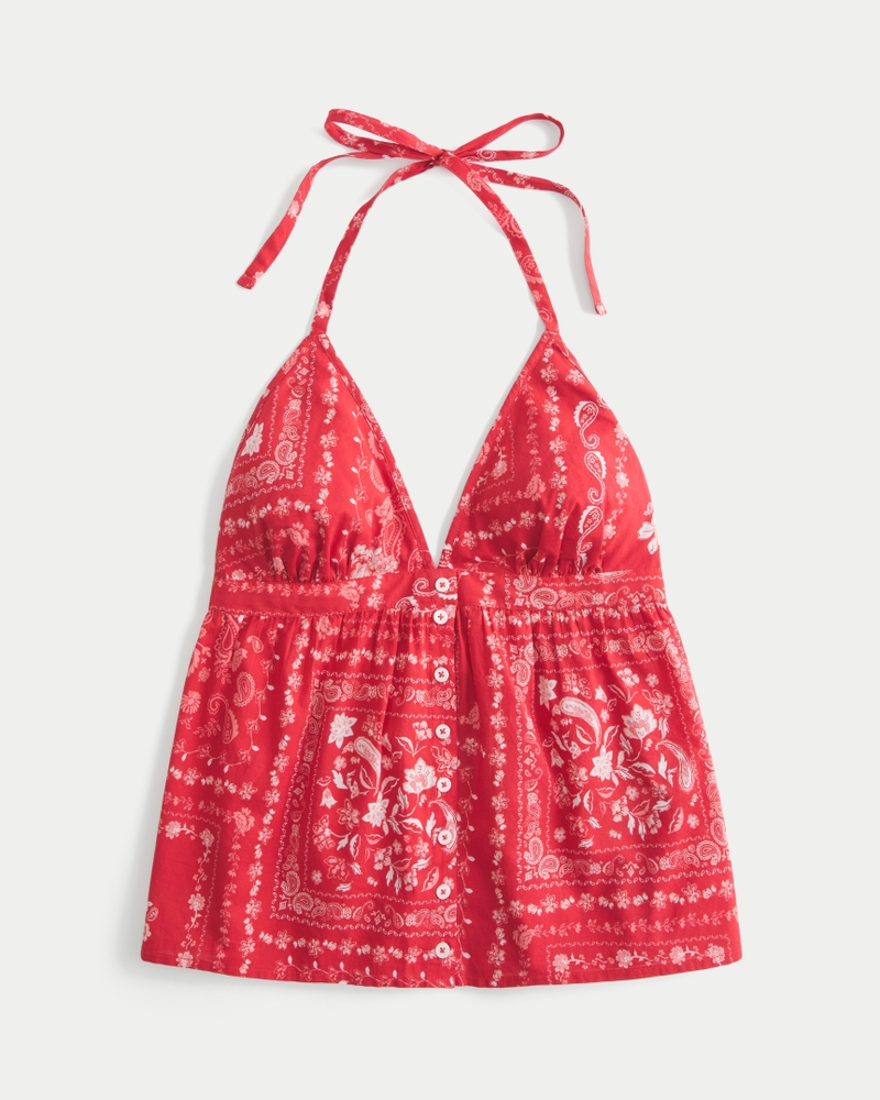 Easy Halter Blouse