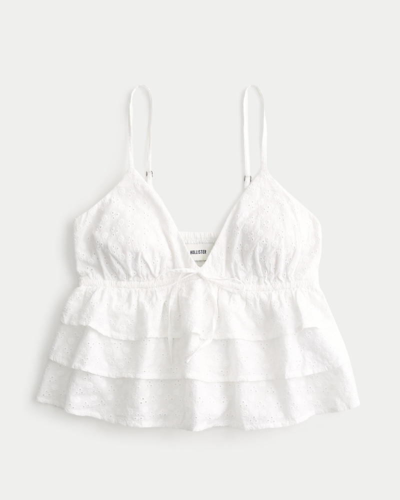 Easy Tiered Blouse Hollister