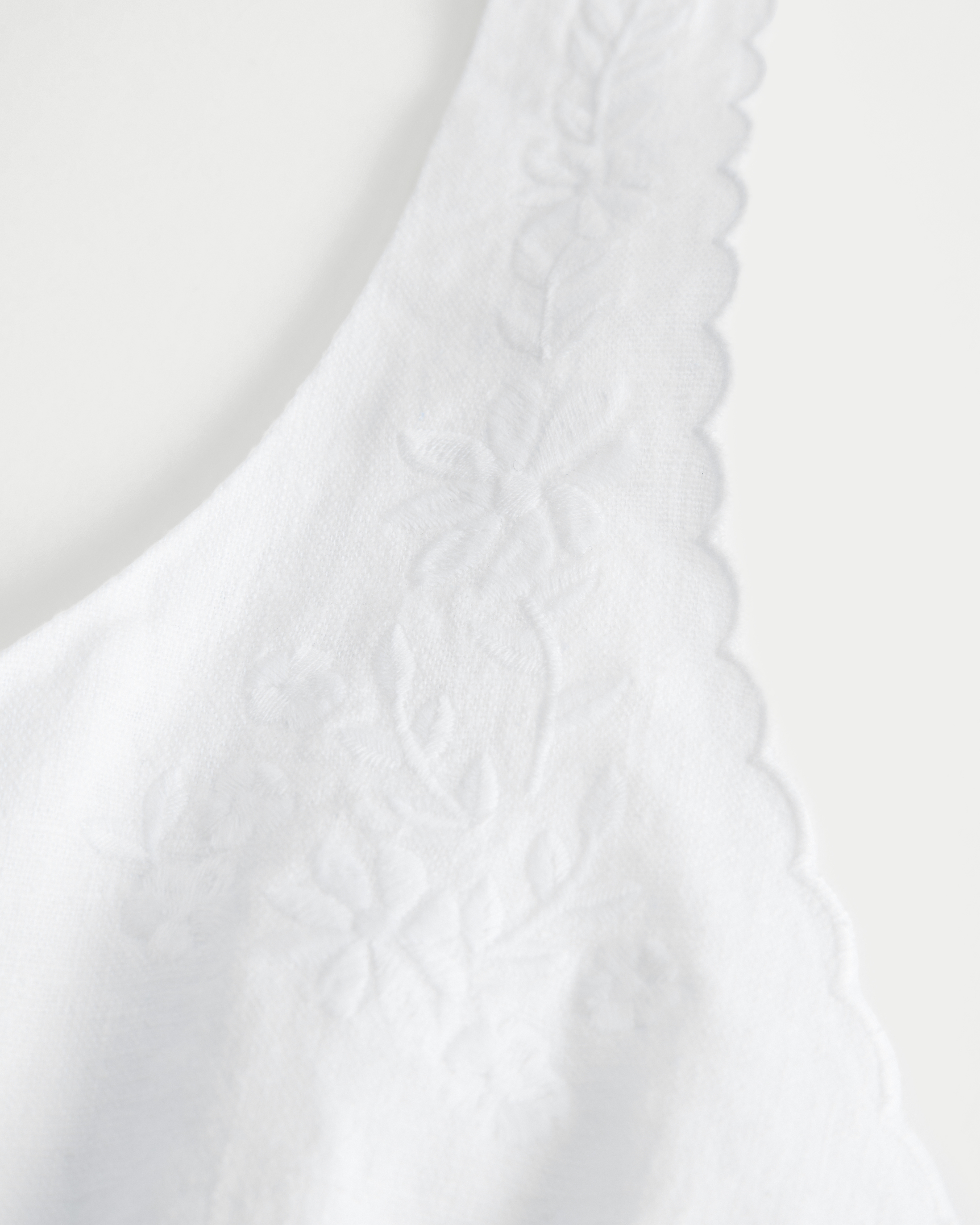 Linen Blend Button-Through Top