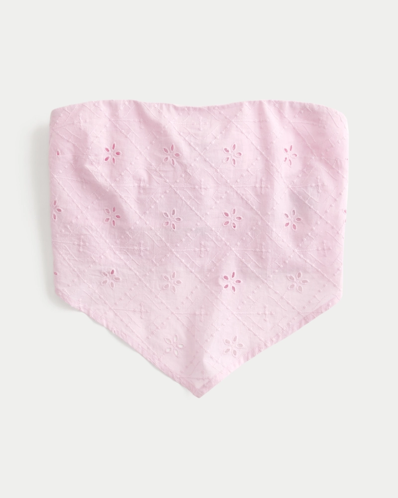 Easy Eyelet Bandana Top