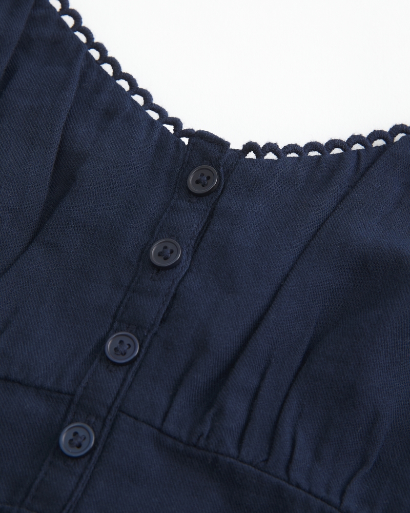 Easy Button Babydoll Top