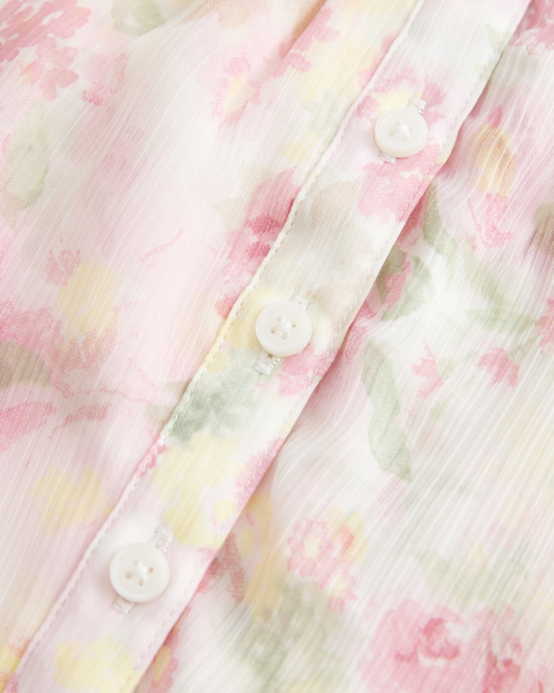 Easy Chiffon Babydoll Top