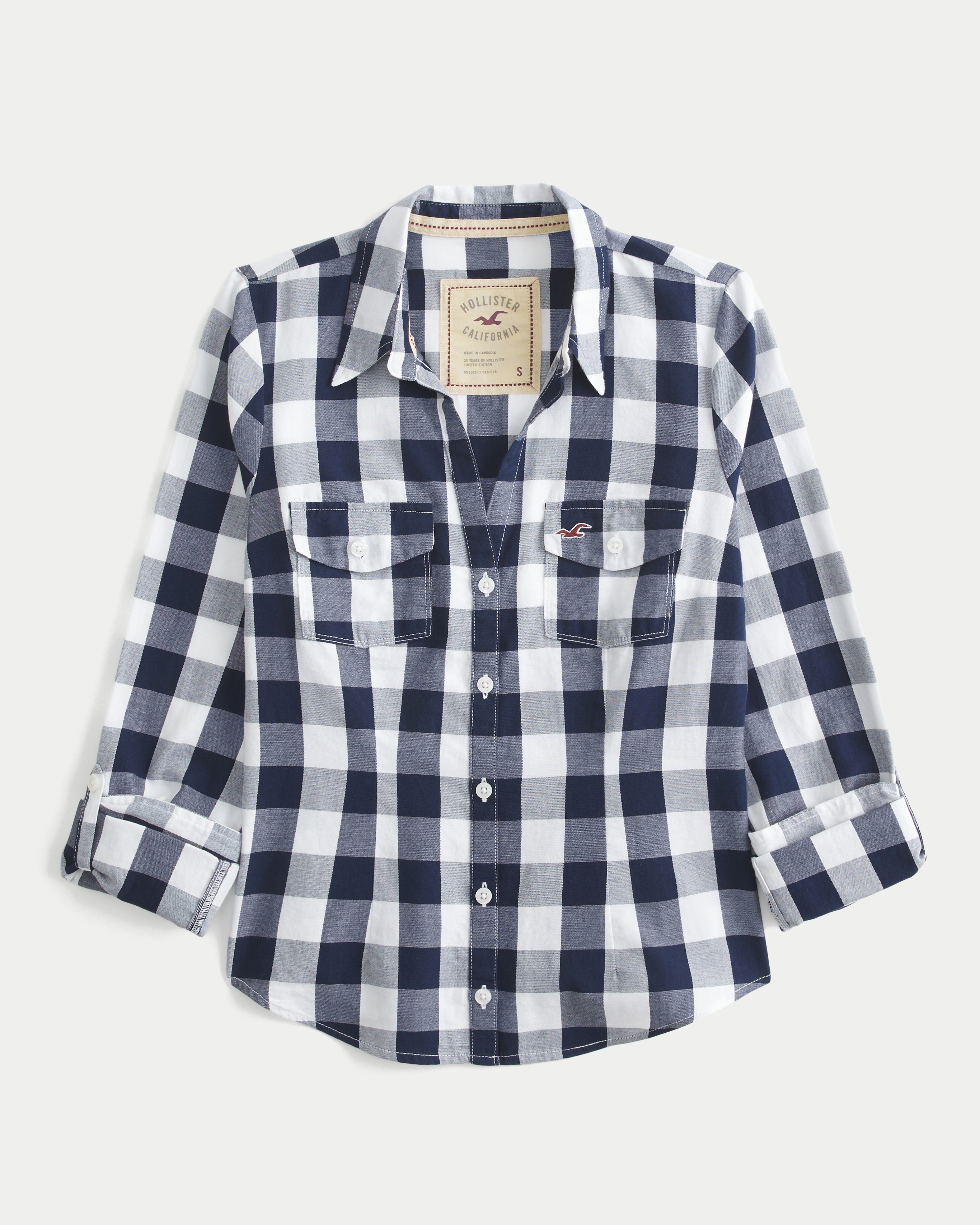 【2plan】blusher see-through check shirt 2plan】blusher see-through check shirt