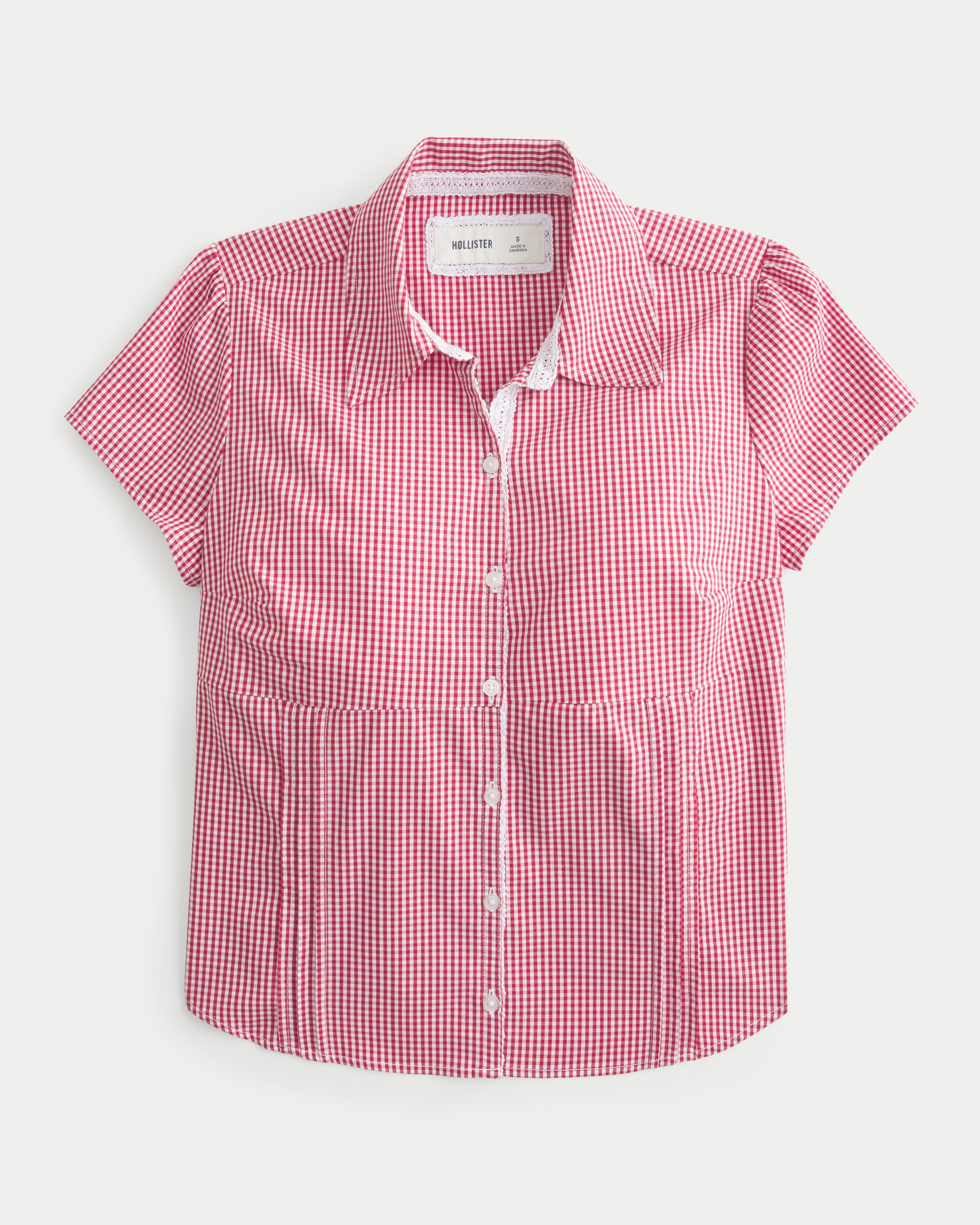 Short-Sleeve Poplin-Shirt