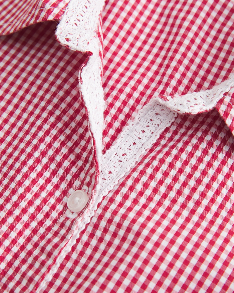 Short-Sleeve Poplin-Shirt