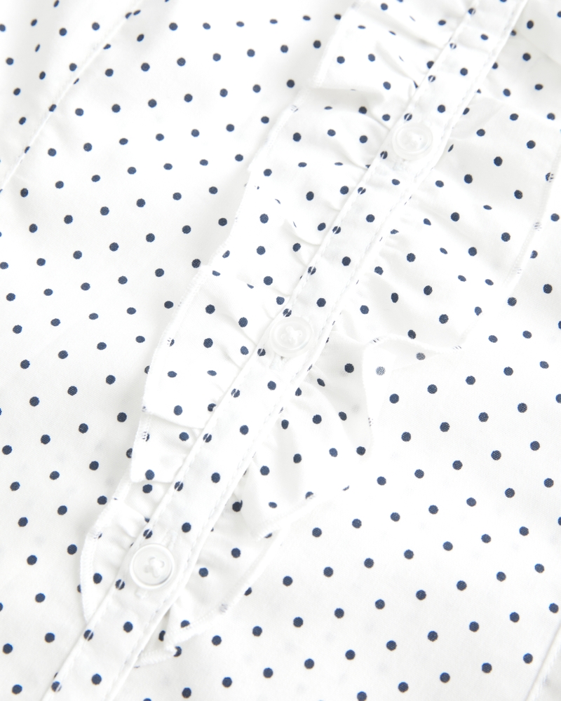 Short-Sleeve Tuxedo Shirt