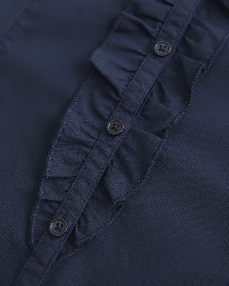 Short-Sleeve Tuxedo Shirt