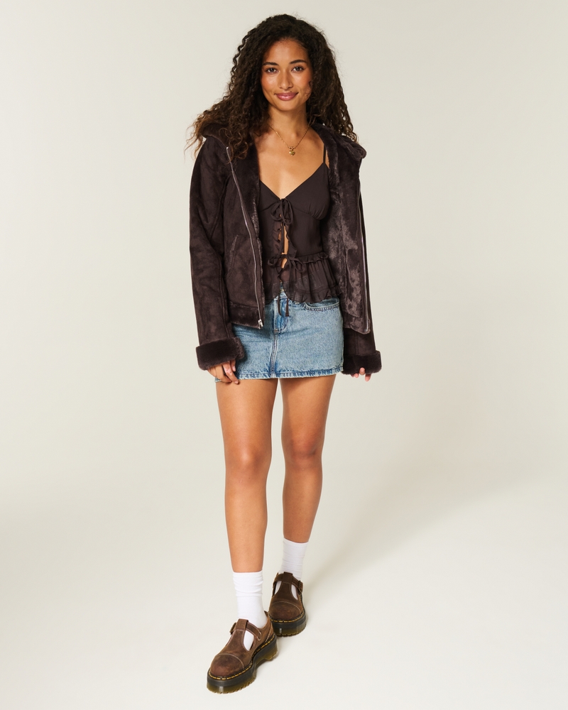 Chiffon Ruffle Cami