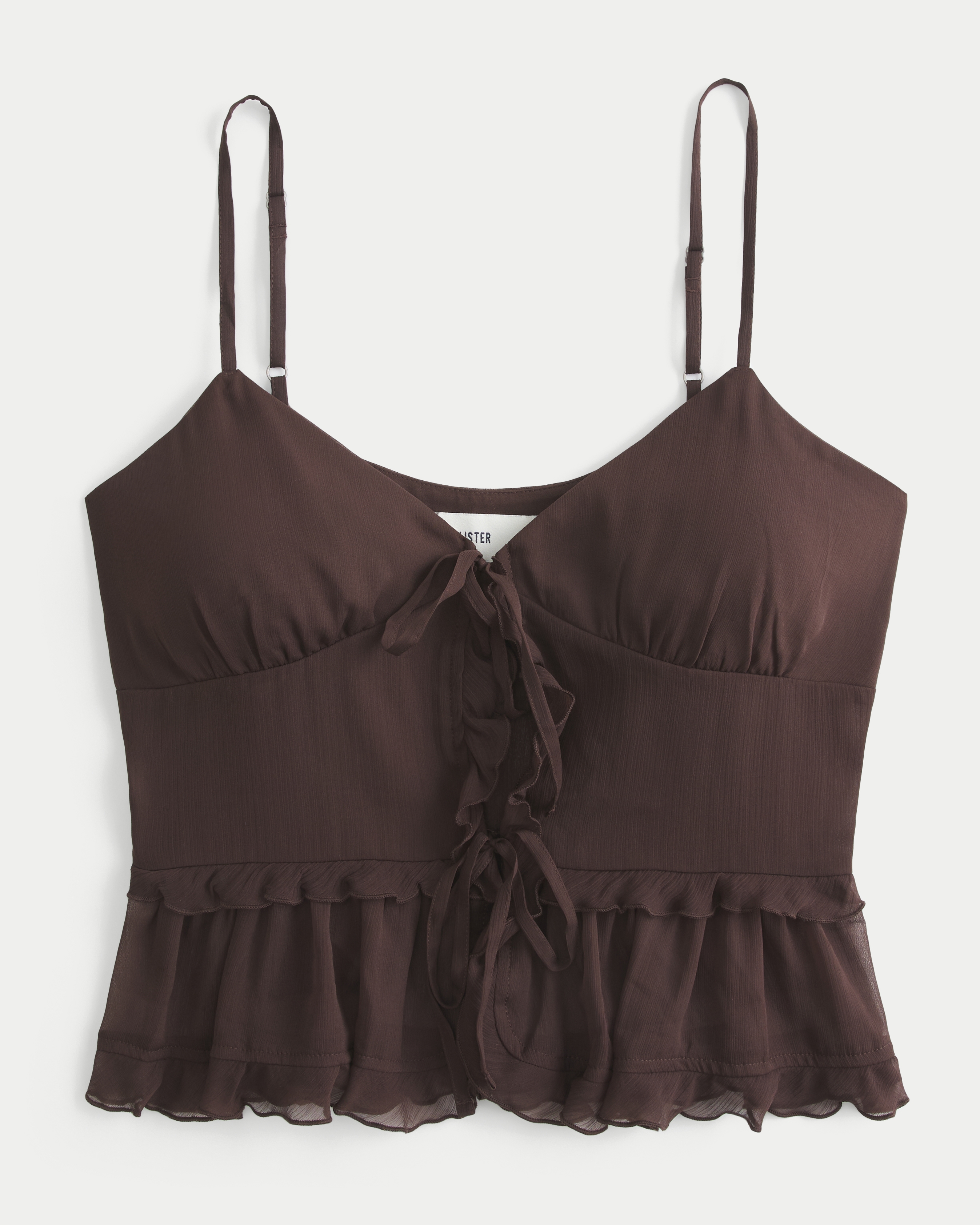 Chiffon Ruffle Cami