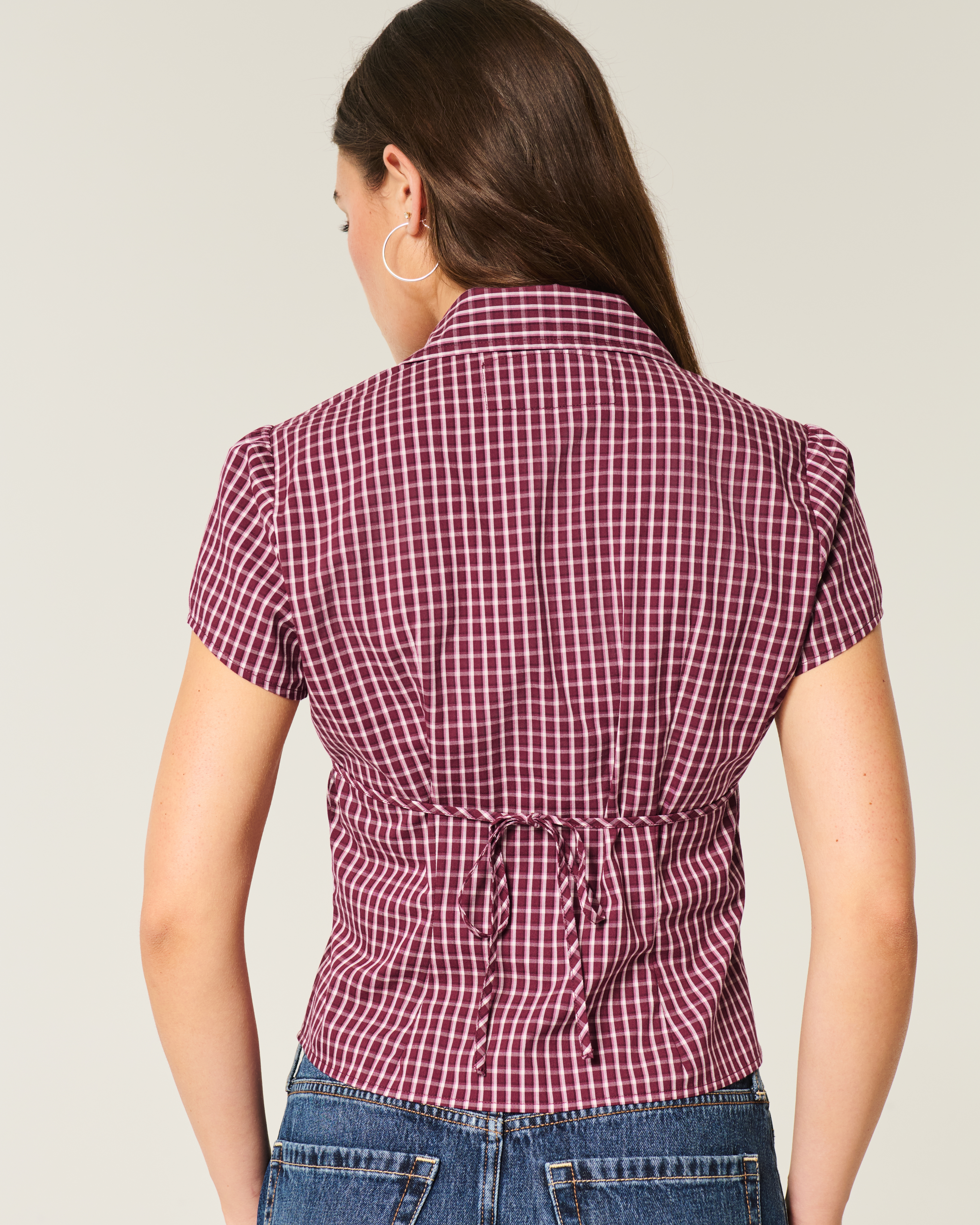 Short-Sleeve Poplin Shirt