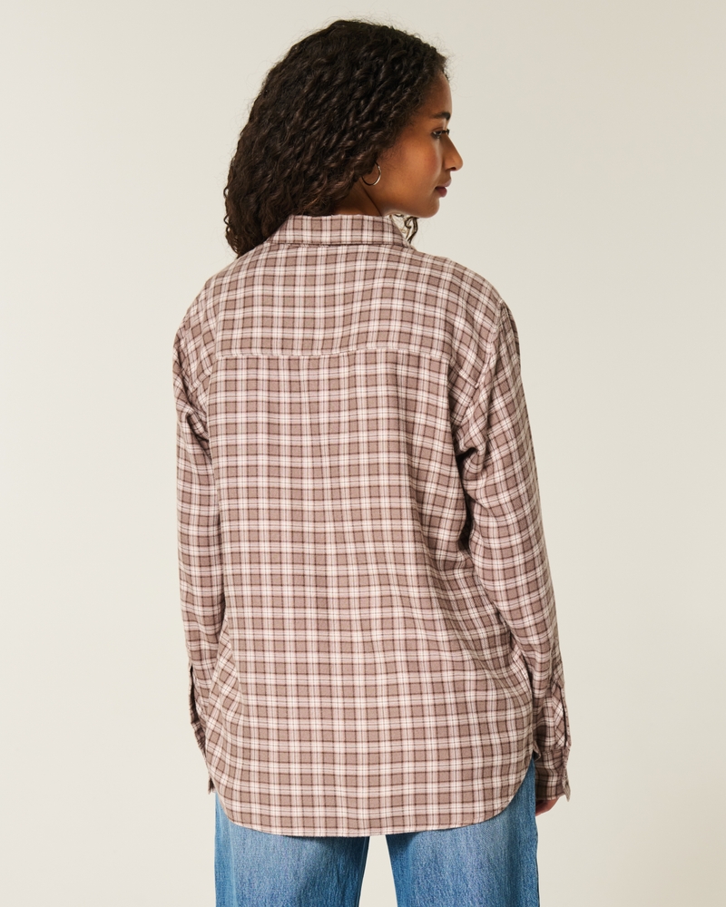 Oversized Flannel Shirt