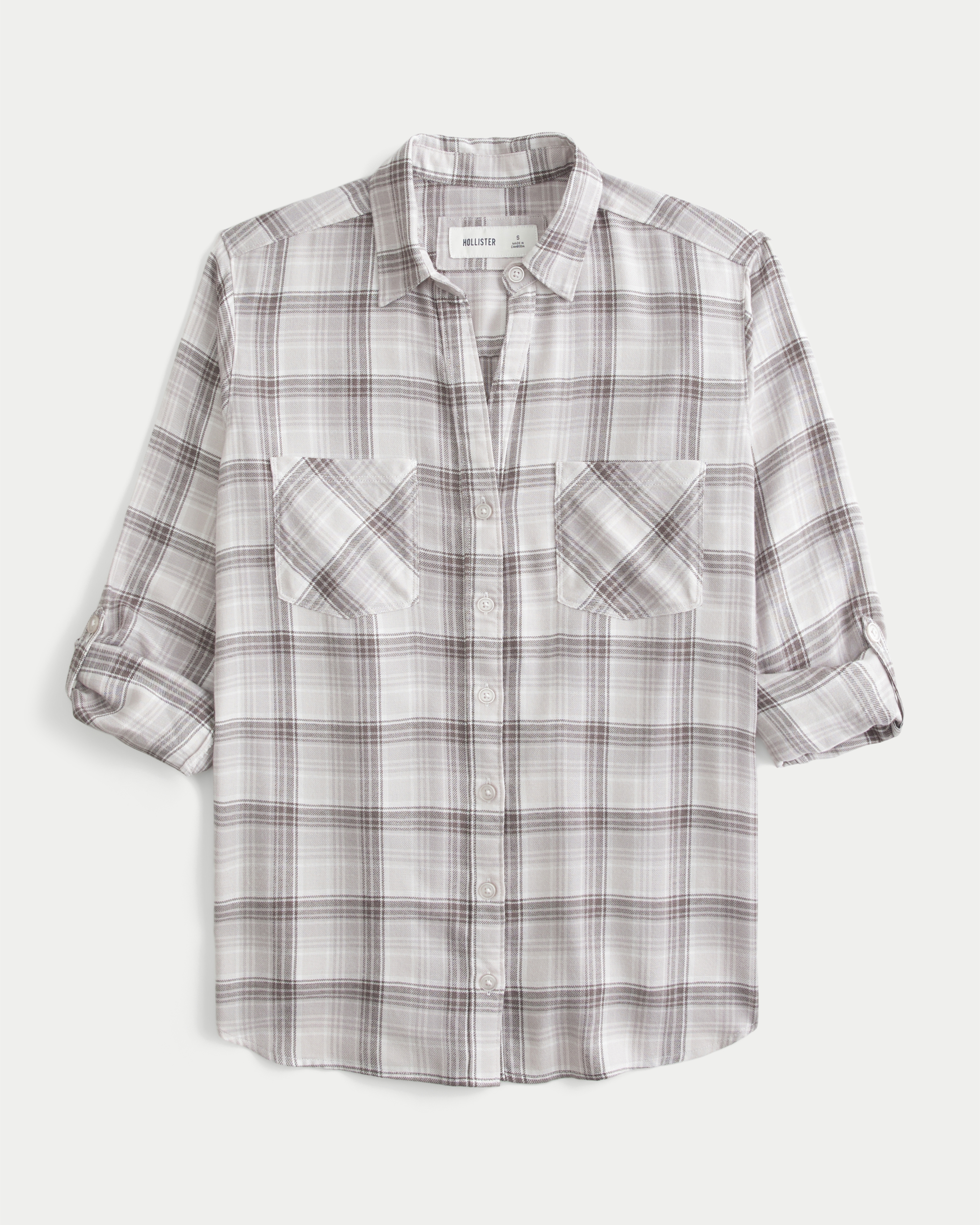 Oversized Flannel Shirt