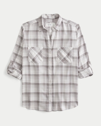 Oversized Flannel Shirt