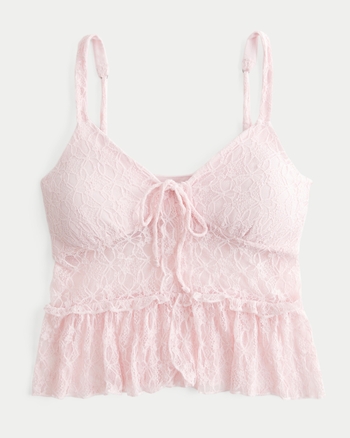 Women's Lace Ruffle Top | Women's Sale | HollisterCo.com